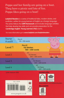 Бумажная книга «Ladybird Readers 1 Peppa Pig: On a Boat» - фото №2 - миниатюра