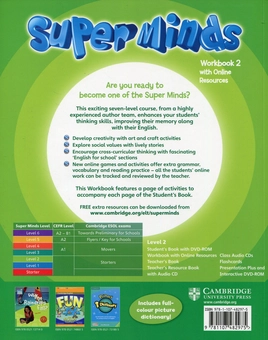 Бумажная книга «Super Minds 2. Workbook with Online Resources», автор Герберт Пухта - фото №2 - миниатюра