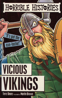 Бумажная книга «Vicious Vikings», автор Терри Дири - фото №1 - миниатюра