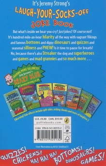 Бумажная книга «Jeremy Strong's Laugh-Your-Socks-Off Joke Book», авторов Джереми Стронг, Аманда Ли - фото №2 - миниатюра