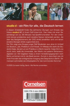 Бумажная книга «Studio d A1. Deutsch als Fremdsprache. Ubungen zum Film» - фото №2 - миниатюра