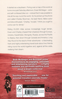 Паперова книга «Long Way Round. Chasing Shadows Across the World», авторів Еван МакГрегор, Чарлі Бурман - фото №2 - мініатюра