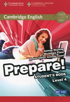 Бумажная книга «Cambridge English Prepare! Level 4. Student's Book», авторов Джеймс Стайринг, Николас Тимс - фото №1 - миниатюра
