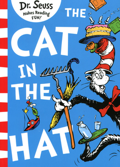 Паперова книга «The Cat in the Hat», автор Доктор Сьюз - фото №1 - мініатюра