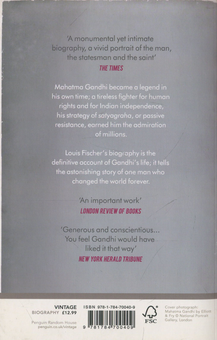 Бумажная книга «The Life Of Mahatma Gandhi», автор Луис Фишер - фото №2 - миниатюра