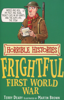 Паперова книга «Frightful First World War», автор Террі Дірі - фото №1 - мініатюра