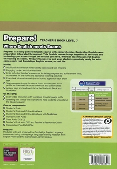 Бумажная книга «Cambridge English Prepare! Level 7 Teacher's Book (+ DVD-ROM)», автор Луис Роджерс - фото №2 - миниатюра
