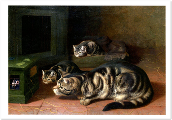 «Открытка Horatio Henry Couldery - Curiosity (HC03)», бренда Artistic Card - фото №1 - миниатюра