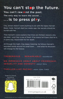 Паперова книга «Thirteen Reasons Why», автор Джей Ашер - фото №2 - мініатюра