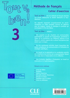 Паперова книга «Tout va bien ! 3 Cahier d`exercices+ audio CD», автор Элен Оже - фото №2 - мініатюра