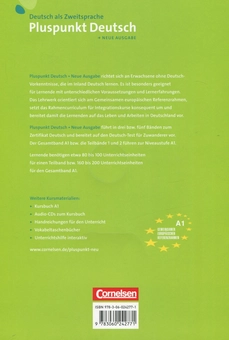 Паперова книга «Pluspunkt Deutsch. Neue Ausgabe A1. Deutsch als Zweitsprache. Teilband 2. Arbeitsbuch (+ CD)», авторів Фридеріке Джин, Іоахим Шоте - фото №2 - мініатюра