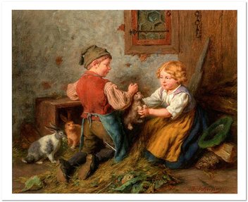  «Открытка Felix Schlesinger - Good Friends (FS08)», бренда Artistic Card - фото №1 - миниатюра