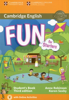 Бумажная книга «Fun for Starters. Third Edition. Student's Book with Downloadable Audio and Online Activities», авторов Энн Робинсон, Карен Саксби - фото №1 - миниатюра