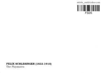 «Открытка Felix Schlesinger - The Playmates (FS05)», бренда Artistic Card - фото №2 - миниатюра