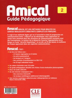 Паперова книга «Amical Niveau 2: Guide Pedadgogique (French Edition)», авторів Сильви Пуассона-Куинтон, Рене Мімран - фото №2 - мініатюра