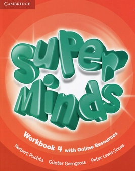 Бумажная книга «Super Minds 4. Workbook with Online Resources», авторов Герберт Пухта, Гюнтер Гернгросс - фото №1 - миниатюра