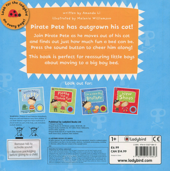 Бумажная книга «My Big Boy Bed a Pirate Pete Book», автор Аманда Ли - фото №2 - миниатюра