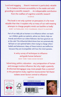 Бумажная книга «The Influential Mind. What the Brain Reveals about Our Power to Change Others», автор Тали Шарот	 - фото №2 - миниатюра