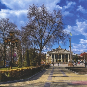 «Листівка "Тернопіль (квадрат)" (C-WIC)», бренда CakeTravel - фото №1 - миниатюра