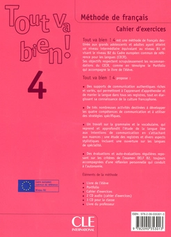 Бумажная книга «Tout va bien ! 4 Cahier d`exercices+ audio CD», автор Элен Оже - фото №2 - миниатюра