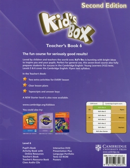 Паперова книга «Kid's Box 6. Second edition. Teacher's Book », авторів Керолайн Ніксон, Майкл Томлінсон, Люсі фринов, Мелані Вільямс - фото №2 - мініатюра