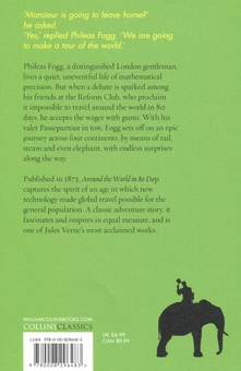 Паперова книга «Around the World in Eighty Days», автор Жуль Верн - фото №2 - мініатюра