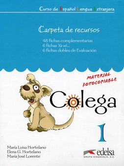 Бумажная книга «Colega - CARPETA DE RECURSOS (Spanish Edition) », авторов Мария Луиза Хортелано, Елена Гонсалес Хортелано, Мария Хосе Лоренте - фото №1 - миниатюра