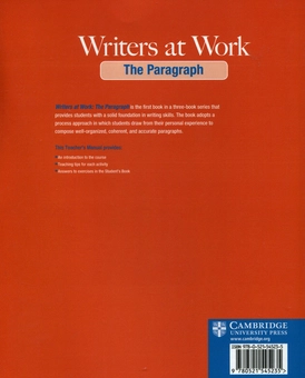 Паперова книга «Writers at Work. The Paragraph. Teacher's Manual», автор Джилл Сінглтон - фото №2 - мініатюра