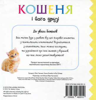 Паперова книга «Кошеня і його друзі» - фото №2 - мініатюра