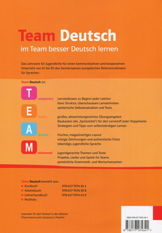 Бумажная книга «Team Deutsch 2. Підручник. Курс німецької мови для молоді», авторов Урсула Эрстель, Эльке Корнер, Агнес Айнхорн, Александра Кубика, Ева-Мария Енкинс-Крумм - фото №2 - миниатюра
