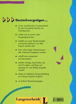 Бумажная книга «Deutsch vergnügen. Deutsch lernen mit Rap und Liedern», авторов Эрика Брощек, Увэ Кинд - фото №2 - миниатюра