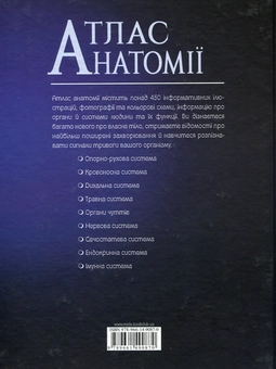 Бумажная книга «Атлас анатомії», автор Адольфо Кассан Тачлицки - фото №2 - миниатюра