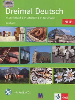 Бумажная книга «Dreimal Deutsch. Lesebuch A2/B1 (+ Audio-CD) », автор Юта Матеки - фото №1 - миниатюра