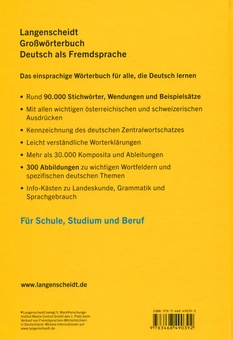 Паперова книга «Langenscheidt Großwörterbuch Deutsch als Fremdsprache» - фото №2 - мініатюра