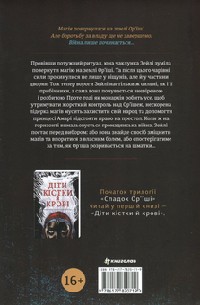Бумажная книга «Діти помсти. Діти кістки (комплект із 2 книг)», автор Томи Адейеми - фото №7 - миниатюра