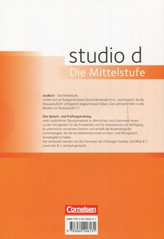 Бумажная книга «Studio d B2.1. Die Mittelstufe. Deutsch als Fremdprache. Sprach- und Prufungstraining (+ CD)» - фото №2 - миниатюра