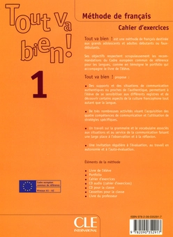 Бумажная книга «Tout va bien ! 1 Cahier d`exercices+ audio CD», автор Элен Оже - фото №2 - миниатюра