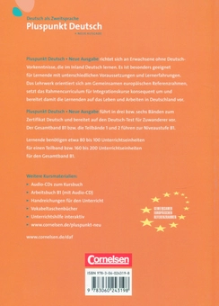 Бумажная книга «Pluspunkt Deutsch B1. Kursbuch Teilband 2. Neue Ausgabe» - фото №2 - миниатюра