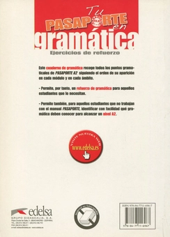 Бумажная книга «Tu pasaporte en gramatica. Ejercicios de refuerzo. A2», авторов Пилар Джусто Мунос, Оскар Серолаза Гили - фото №2 - миниатюра