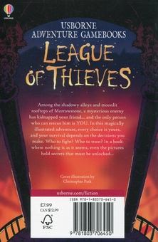 Бумажная книга «Usborne Adventure Gamebooks. League of Thieves», авторов Сара Крофтон, В. Дж. Таттерсд - фото №2 - миниатюра