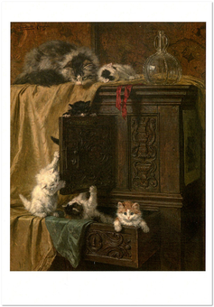 «Открытка Henriette Ronner-Knip (HRK51)», бренда Artistic Card - фото №1 - миниатюра
