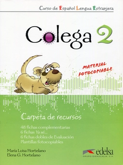 Бумажная книга «Colega 2 - Carpeta de recursos (Spanish Edition)», авторов Мария Луиза Хортелано, Елена Гонсалес Хортелано - фото №1 - миниатюра
