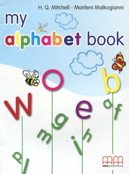 Паперова книга «My Alphabet Book (+ stickers)», авторів Естер Войджицкі, Марілені Малкогіанні - фото №1 - мініатюра