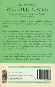 Бумажная книга «The Poems of Wilfred Owen», автор Уилфред Оуэн - фото №2 - миниатюра
