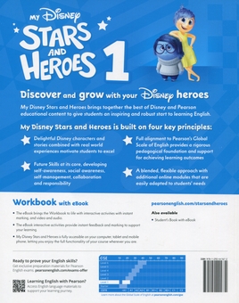 Бумажная книга «My Disney Stars and Heroes American Edition Level 1 Workbook with eBook», автор Шерил Пелтерет - фото №2 - миниатюра