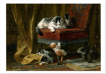 «Открытка Henriette Ronner-Knip — Mother’s Pride (HRK46)», бренда Artistic Card - фото №1 - миниатюра