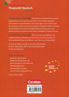 Паперова книга «Pluspunkt Deutsch B1. Kursbuch Teilband 1. Neue Ausgabe», автор Іоахим Шоте - фото №2 - мініатюра