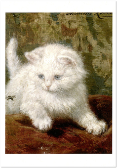 «Открытка Henriette Ronner-Knip — Curiosity (HRK44)», бренда Artistic Card - фото №1 - миниатюра