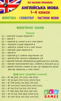 Бумажная книга «Усі базові правила. Англійська мова. 1-4 класи» - фото №2 - миниатюра