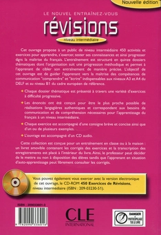 Бумажная книга «Revisions 450 Exercises Textbook + Key (+CD Audio)  (Intermediate B1) (French Edition)», автор Селин Юэт - фото №2 - миниатюра